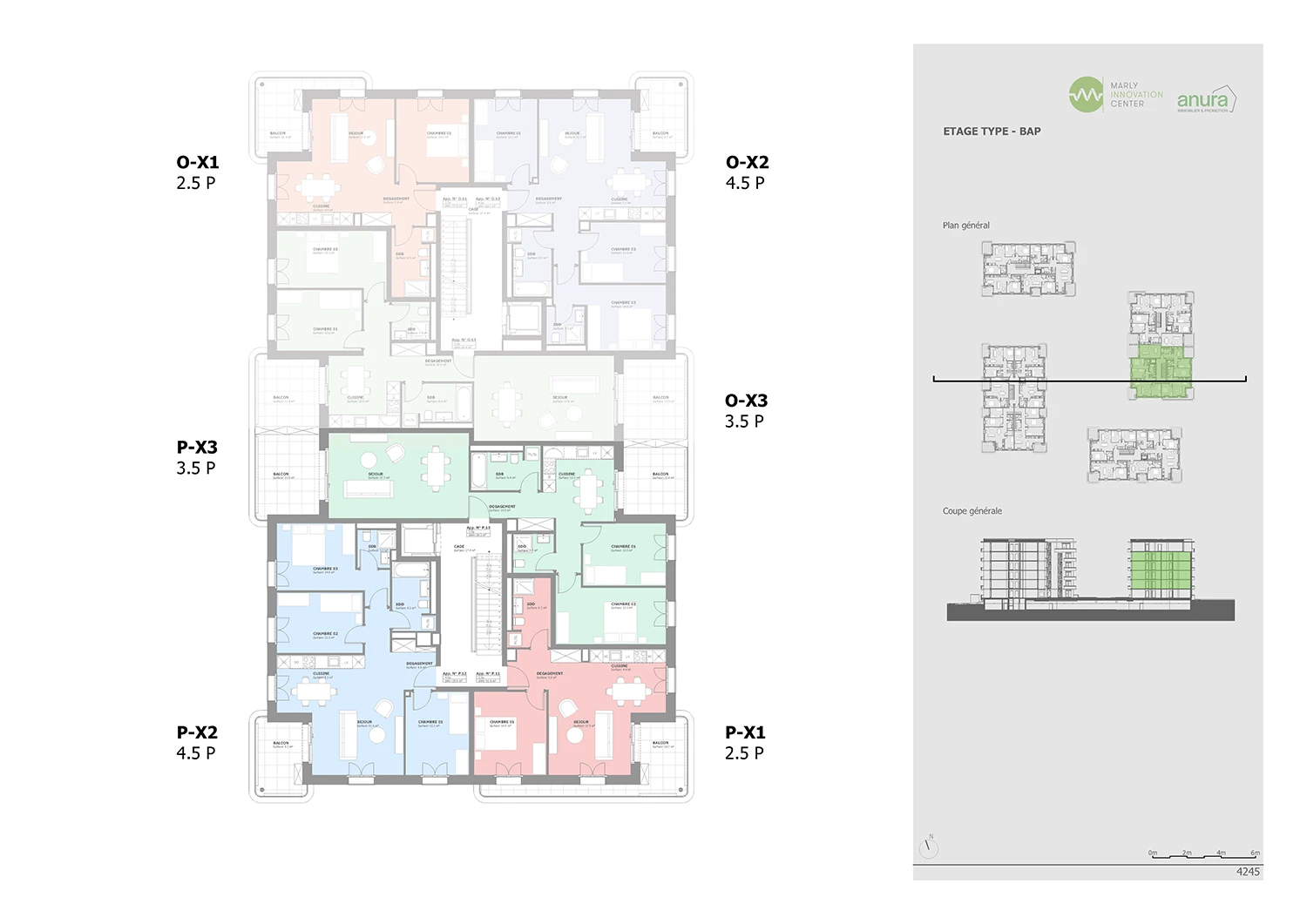 Plan étage Étage 1